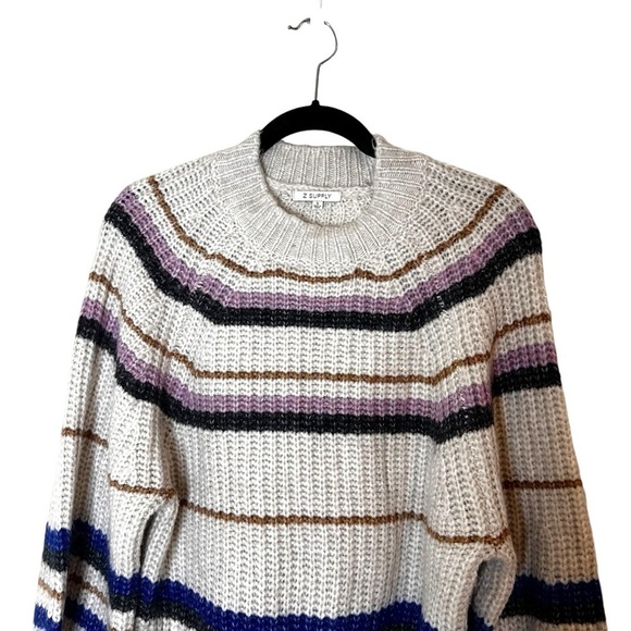 Z Supply Desmond Stripe Sweater- - Picture 9 of 16